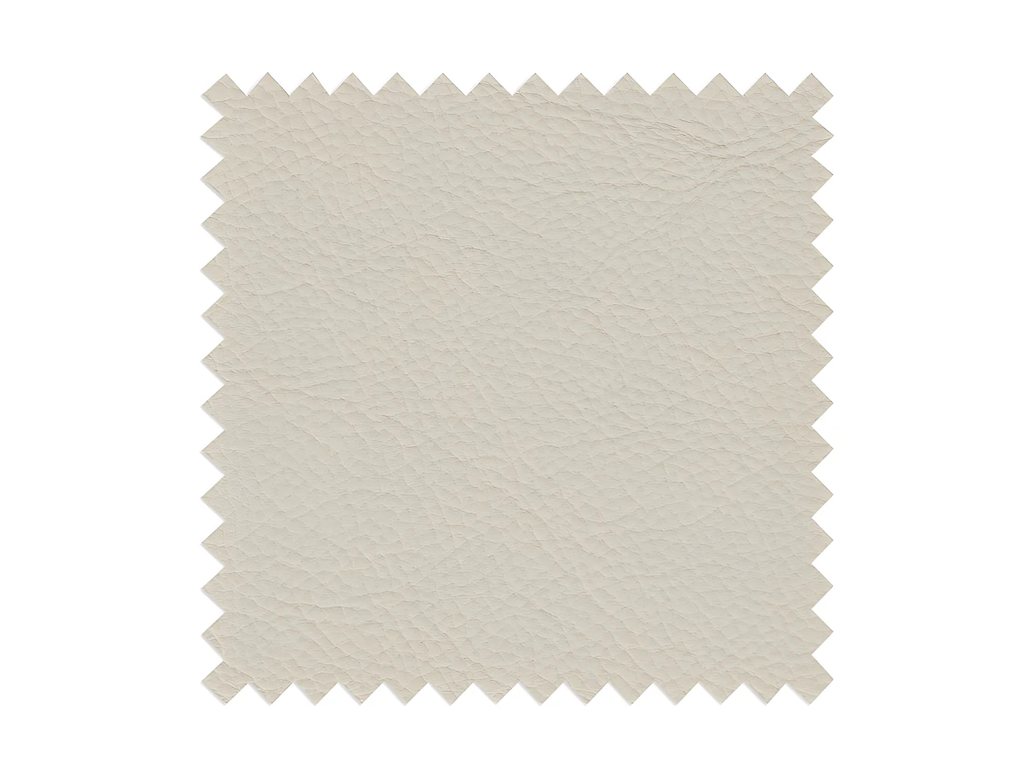 Canapé 2 places en 100% tout cuir épais italien vachette HAMBOURG, couleur ivoire