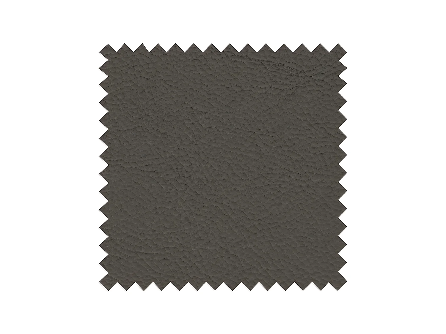 Canapé 2 places en 100% tout cuir épais italien vachette HAMBOURG, couleur anthracite