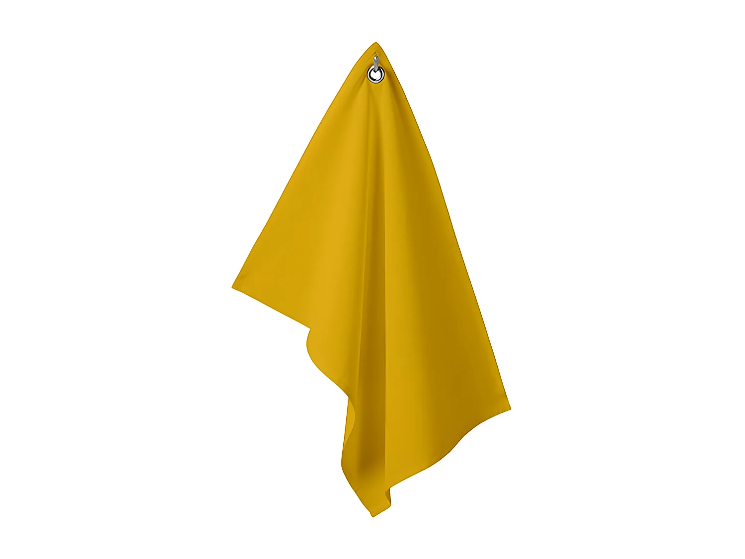 Essuie mains en coton couleur Safran 50 x 70 cm