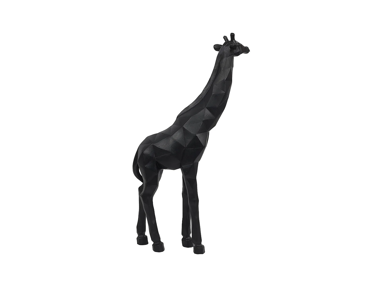 Girafe Origami Noir H40cm Noir