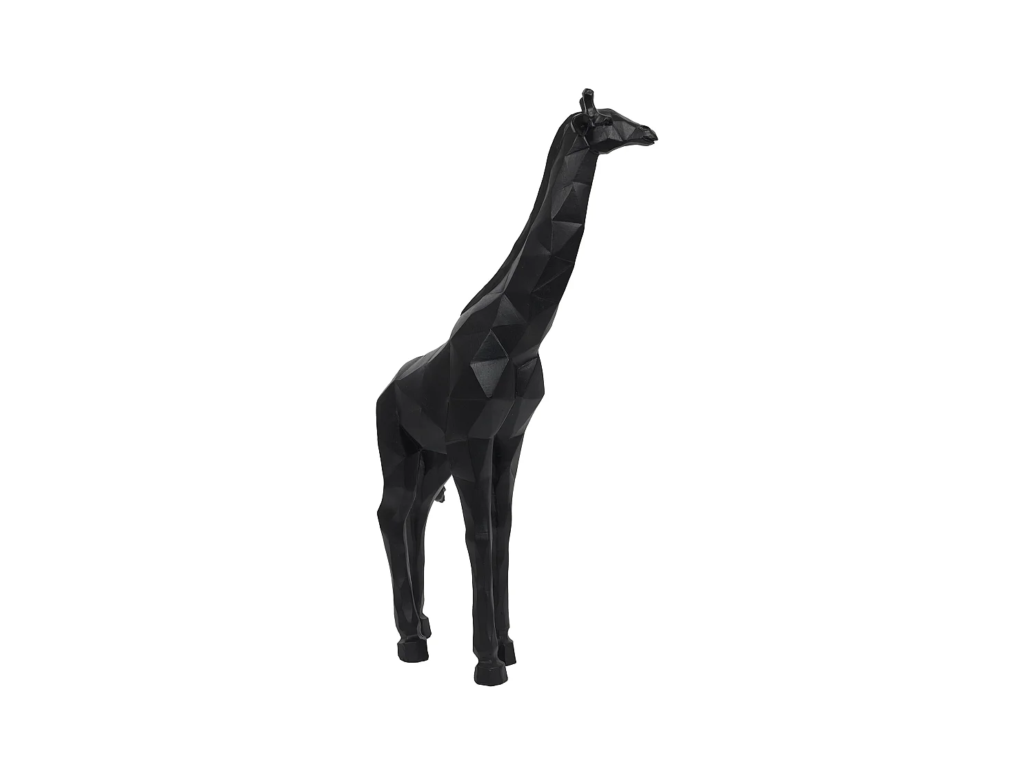Girafe Origami Noir H40cm Noir