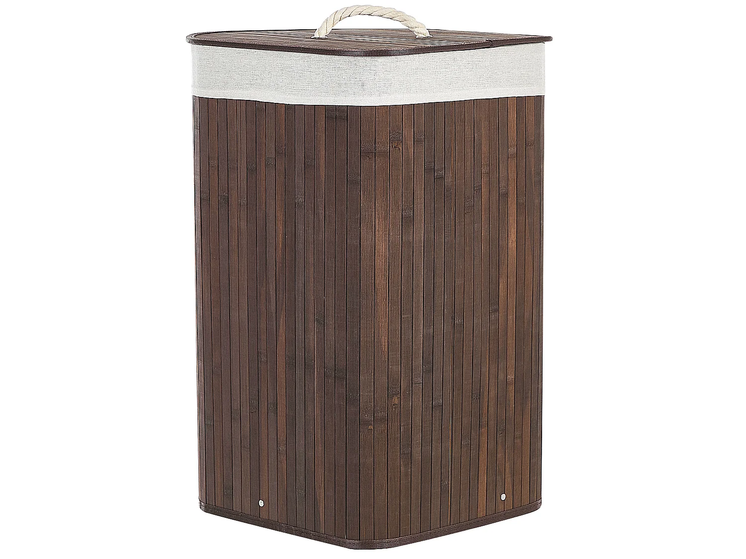 Panier MATARA Bambou Marron foncé