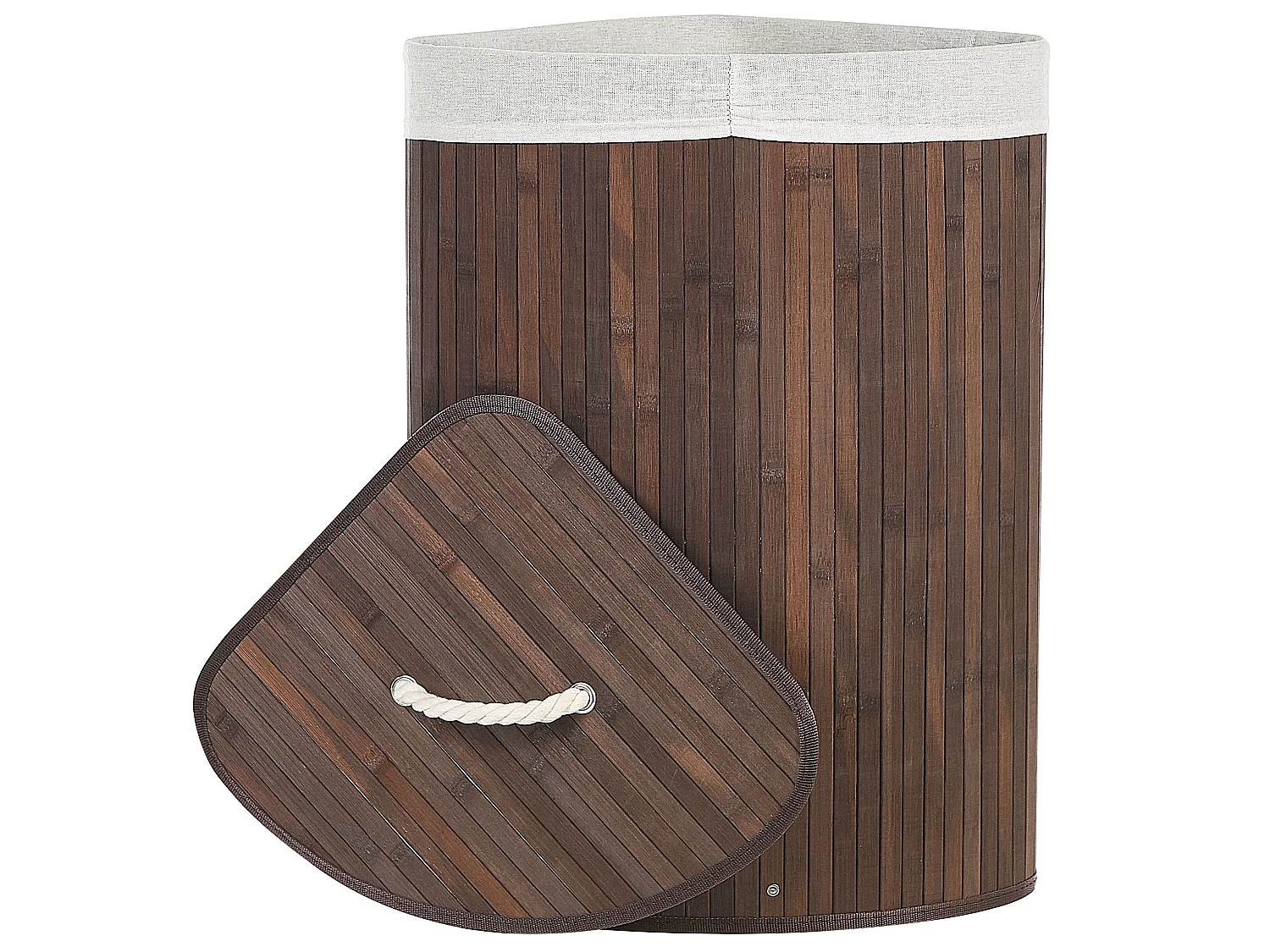 Panier MATARA Bambou Marron foncé