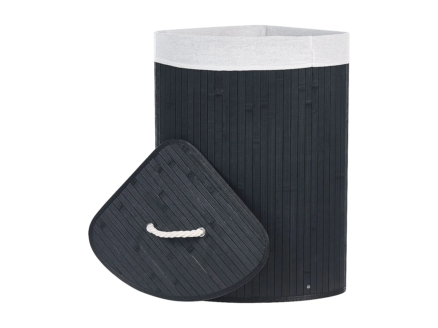 Panier MATARA Bambou Noir 57 L