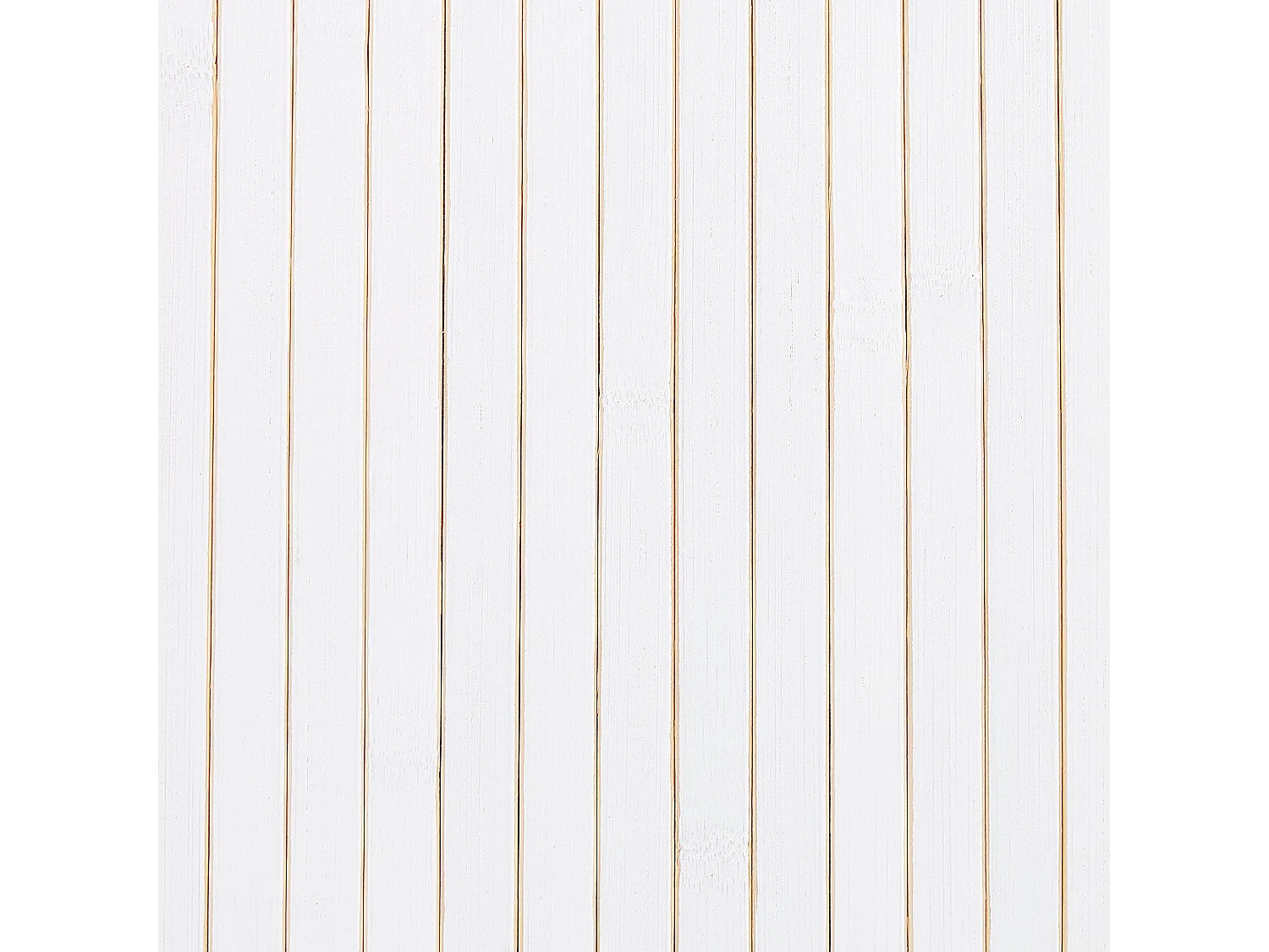 Cesto em madeira de bambu branca 60 cm MATARA