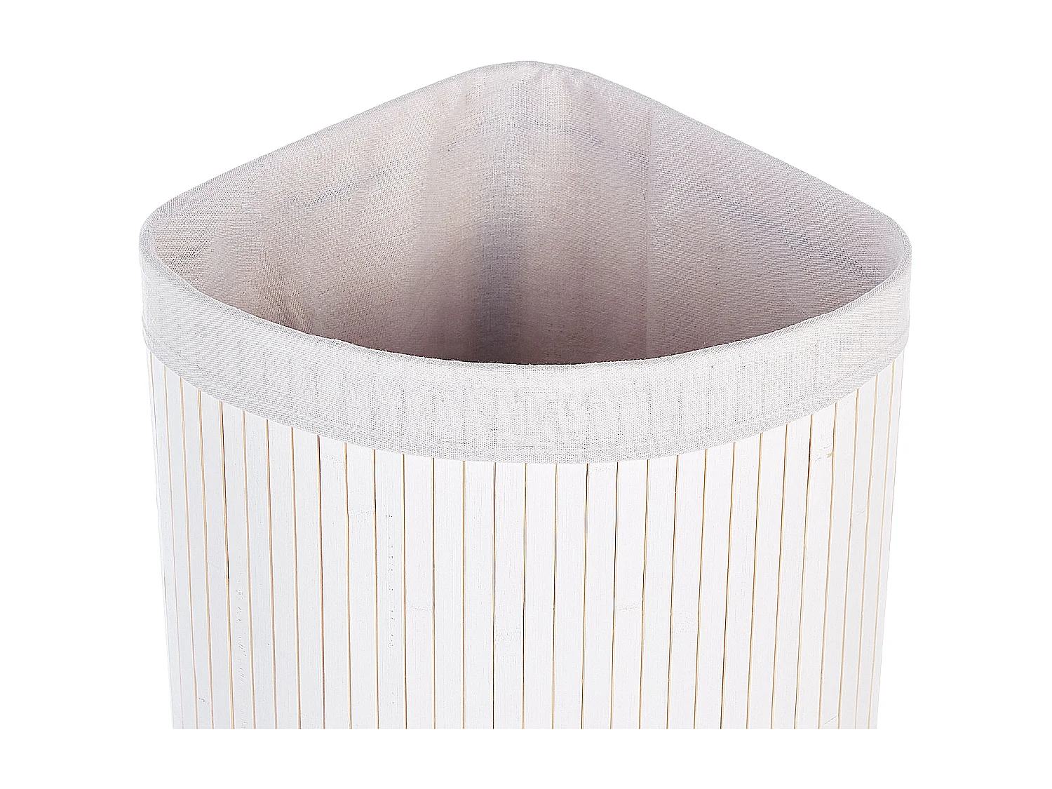 Mand MATARA Bamboehout Wit