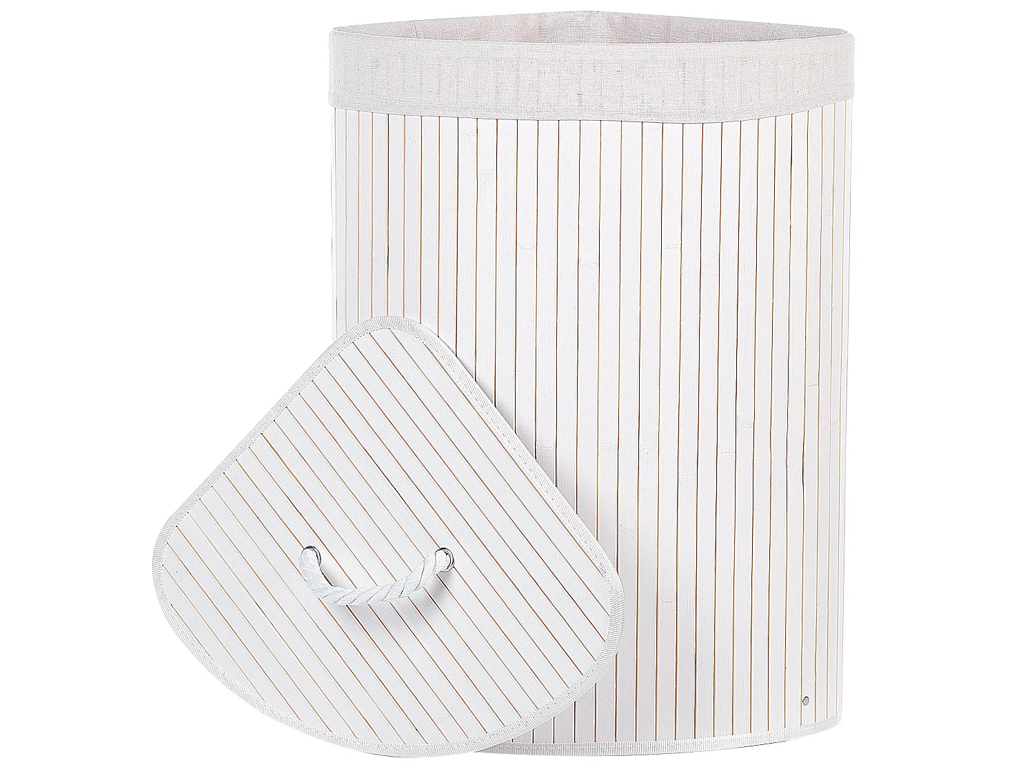 Panier MATARA Bambou Blanc