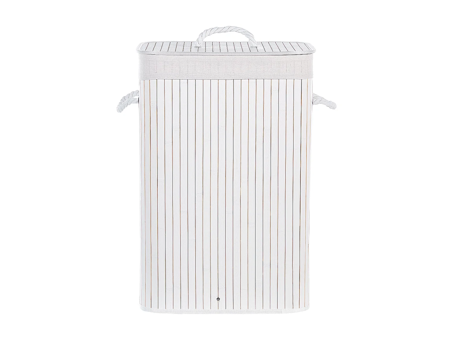 Panier KOMARI Bambou Blanc 72 L