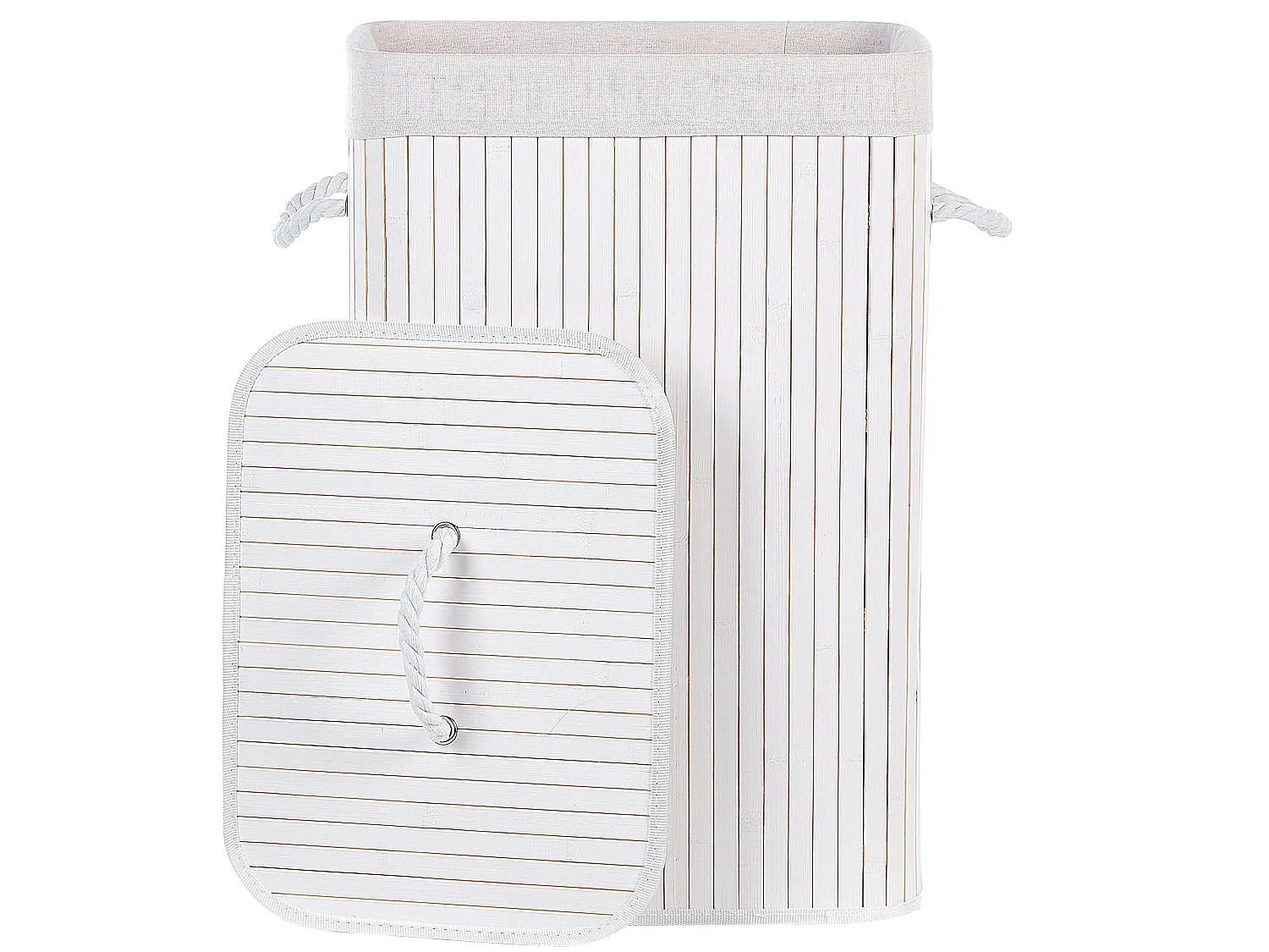 Panier KOMARI Bambou Blanc