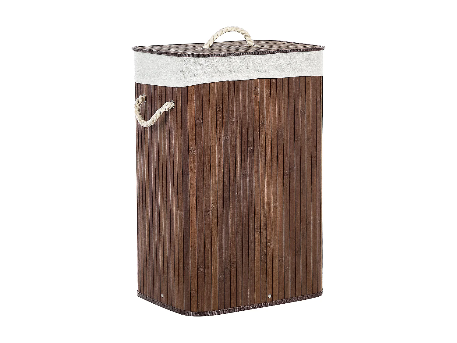 Panier KOMARI Bambou Marron foncé 72 L