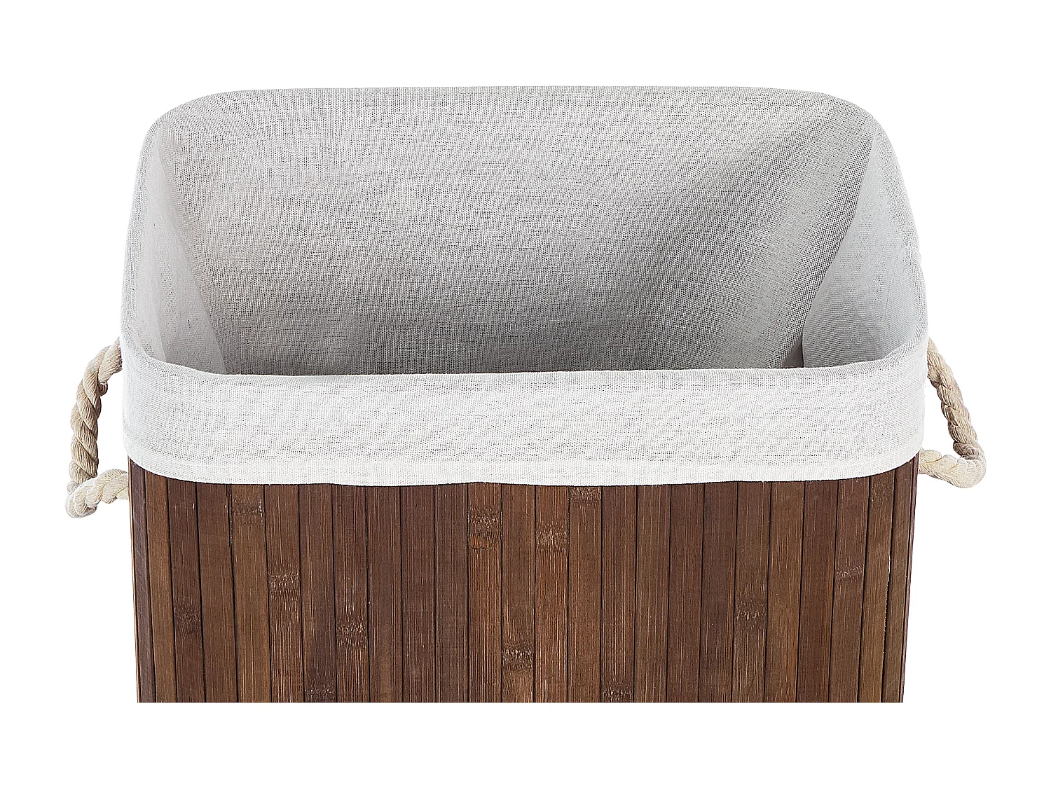 Panier KOMARI Bambou Marron foncé 72 L