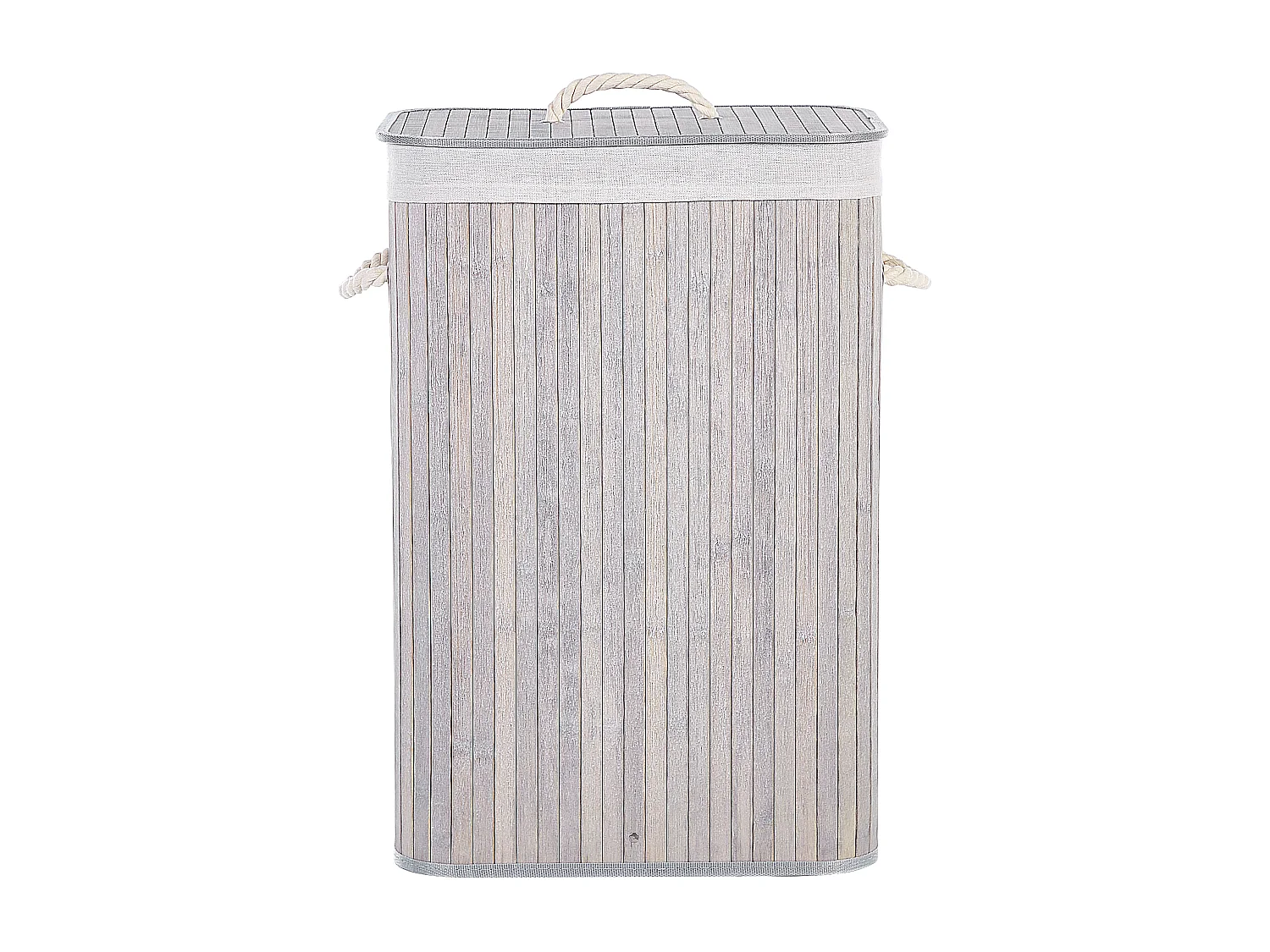 Panier KOMARI Bambou Gris clair 72 L