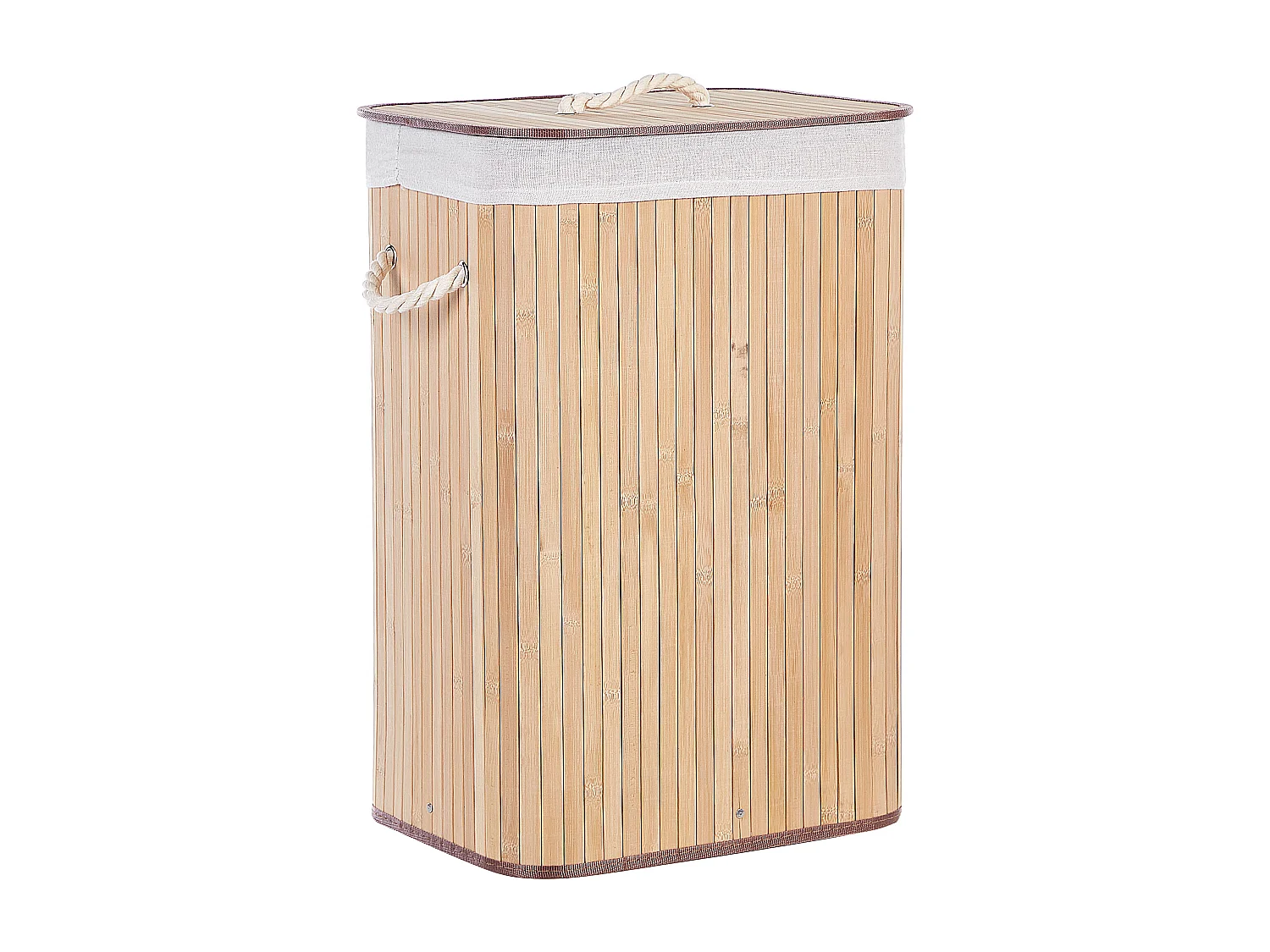 Panier KOMARI Bambou Marron clair 72 L