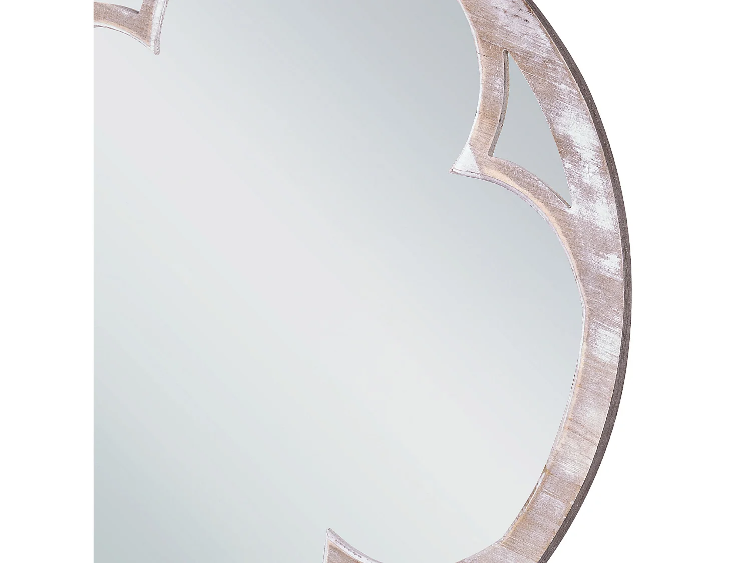 Wandspiegel MONCLOVA 60 cm 60 cm Lichtbruin