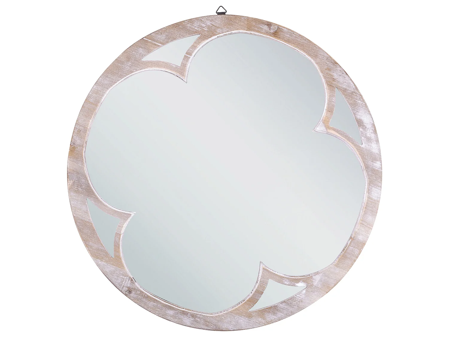 Miroir MONCLOVA 60 cm 60 cm Marron clair
