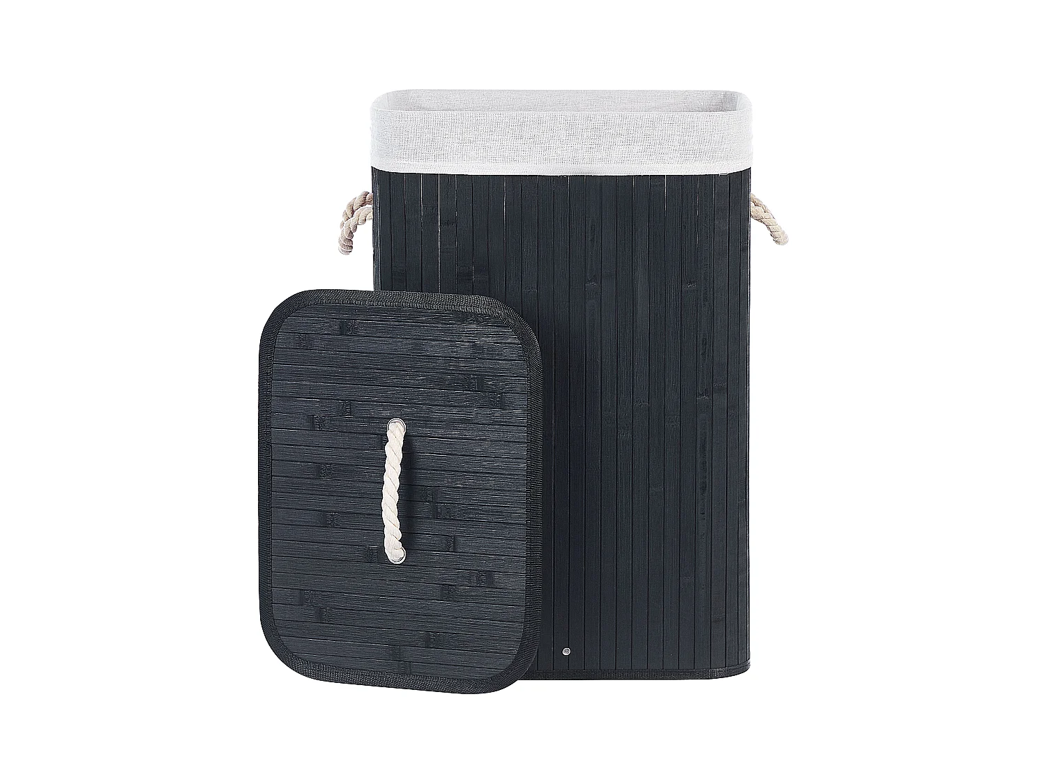 Mand KOMARI Bamboehout Zwart