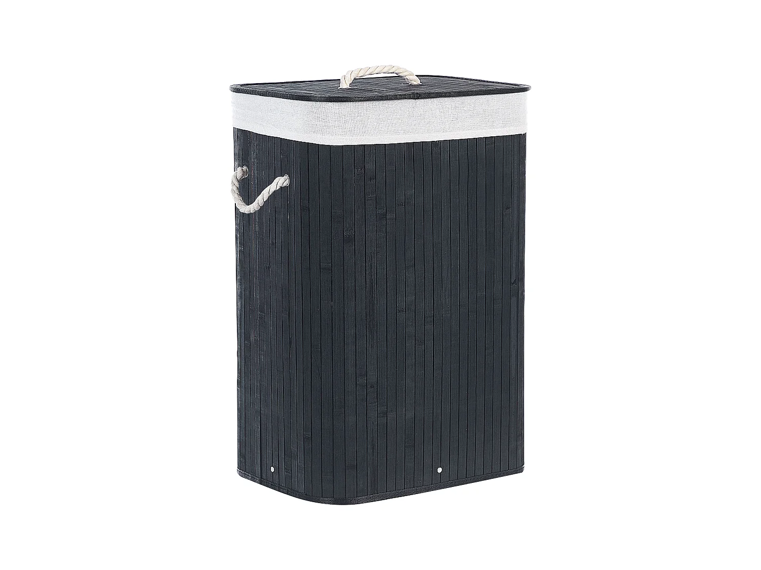 Panier KOMARI Bambou Noir 72 L