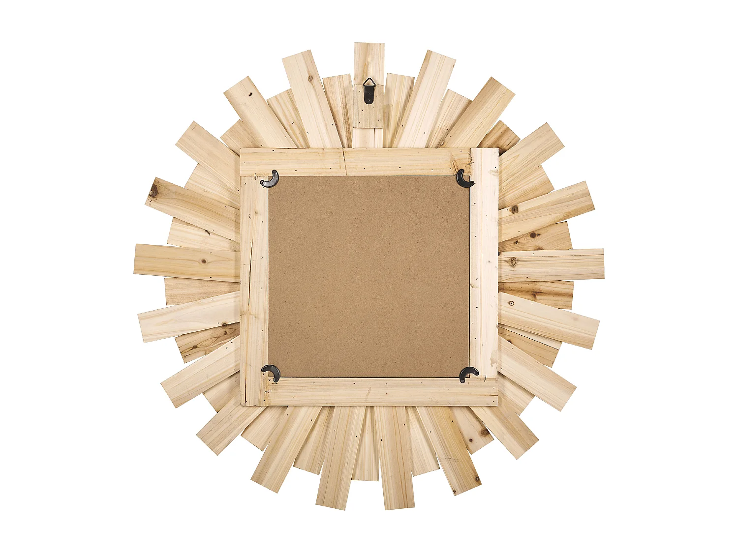 Wandspiegel TAMPICO 75 cm 75 cm Hout Multicolor