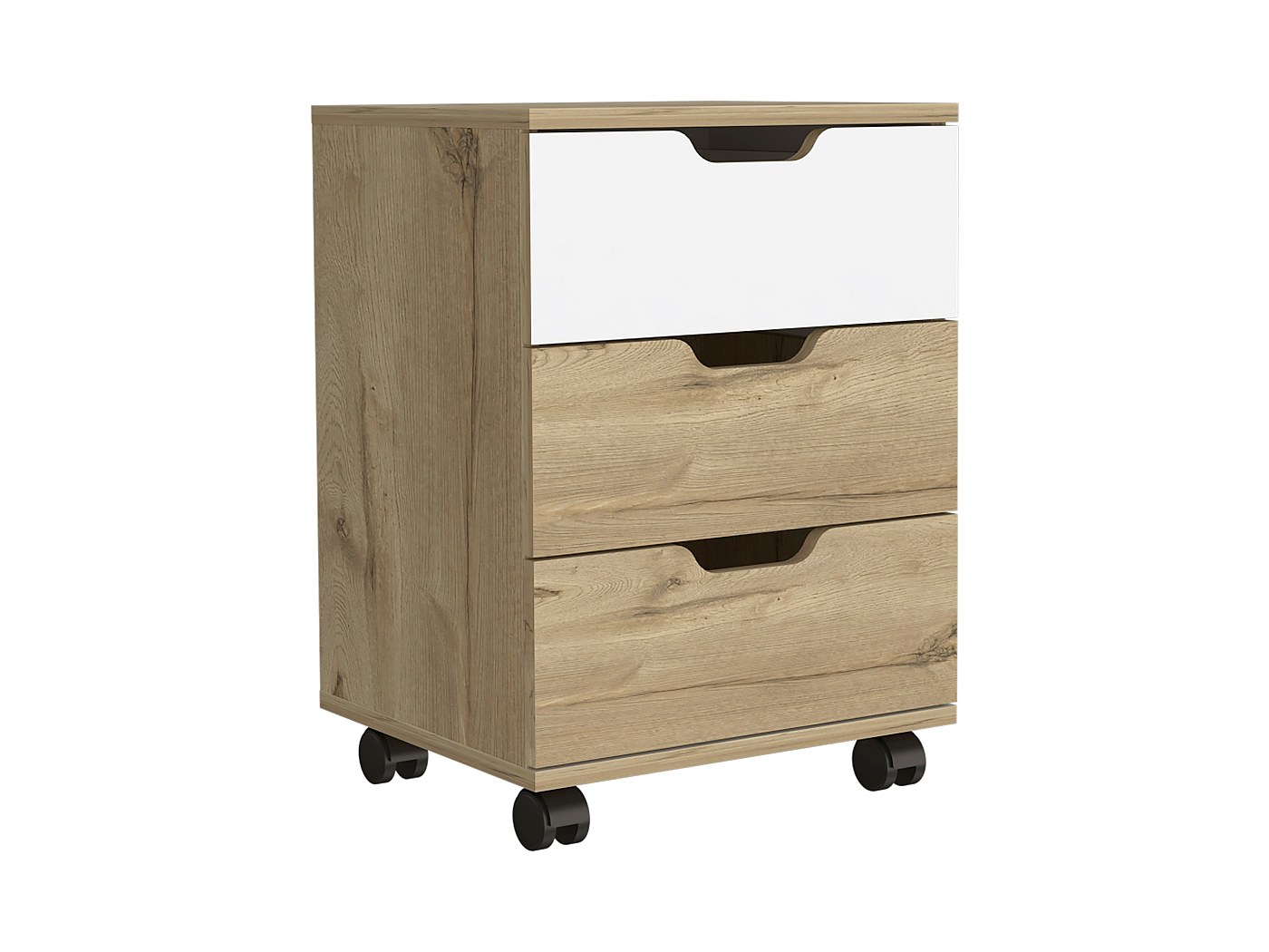 Cajonera Archivador Oficina Con Ruedas Atenas 56 CM A X 40 CM An X 35