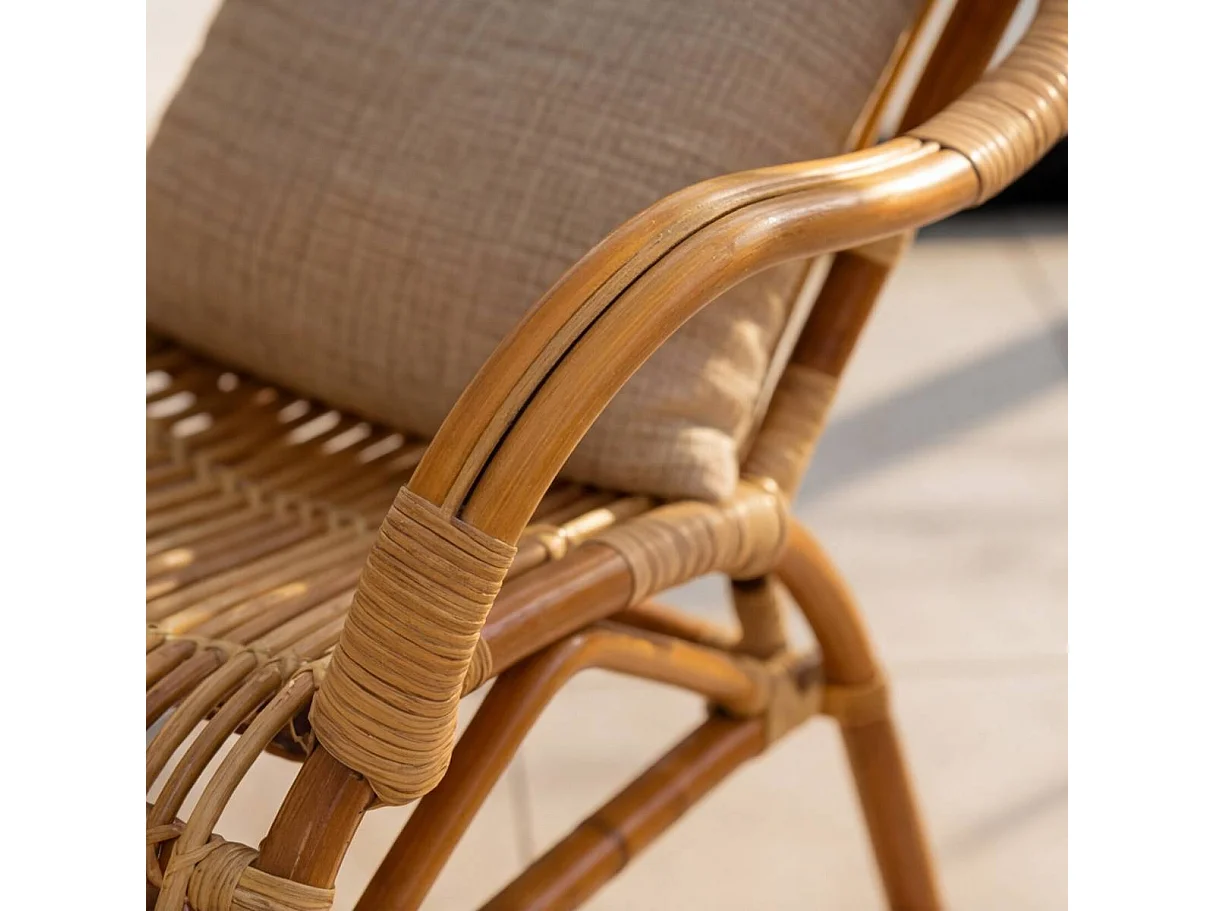 Fauteuil de jardin en rotin Rattan