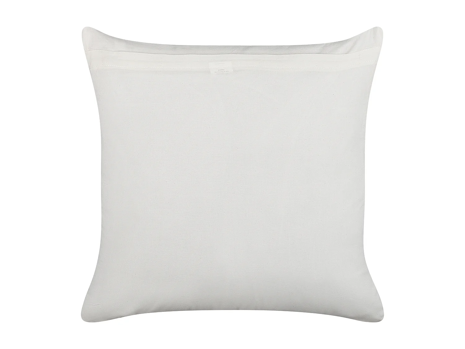 Set van 2 decoratieve kussens CALATHEA Katoen 45 x 45 cm Geel Bloempatroon