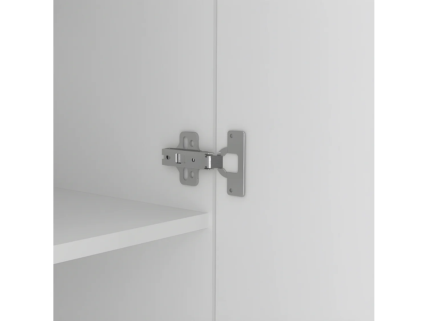 Grande armoire de cuisine 2 portes Florence - Snow White