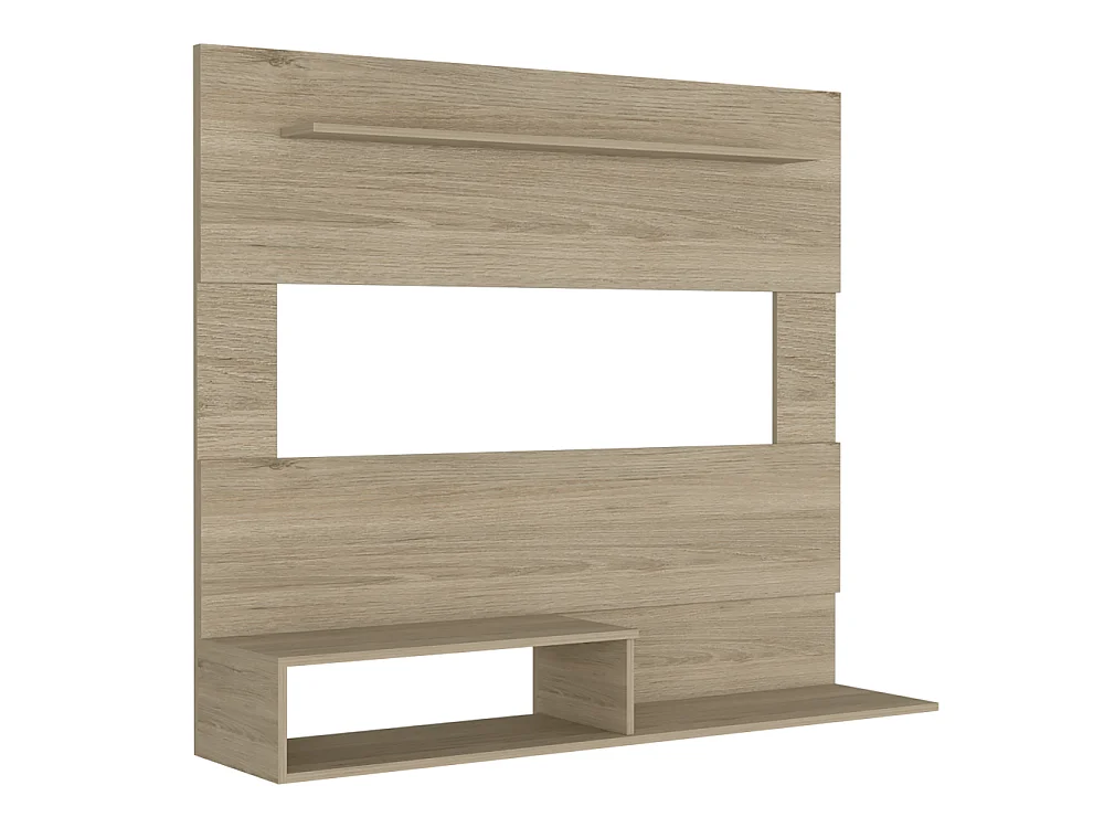 Panneau de divertissement mural Oxford - Miel