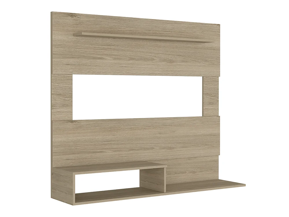 Panneau de divertissement mural Oxford - Miel