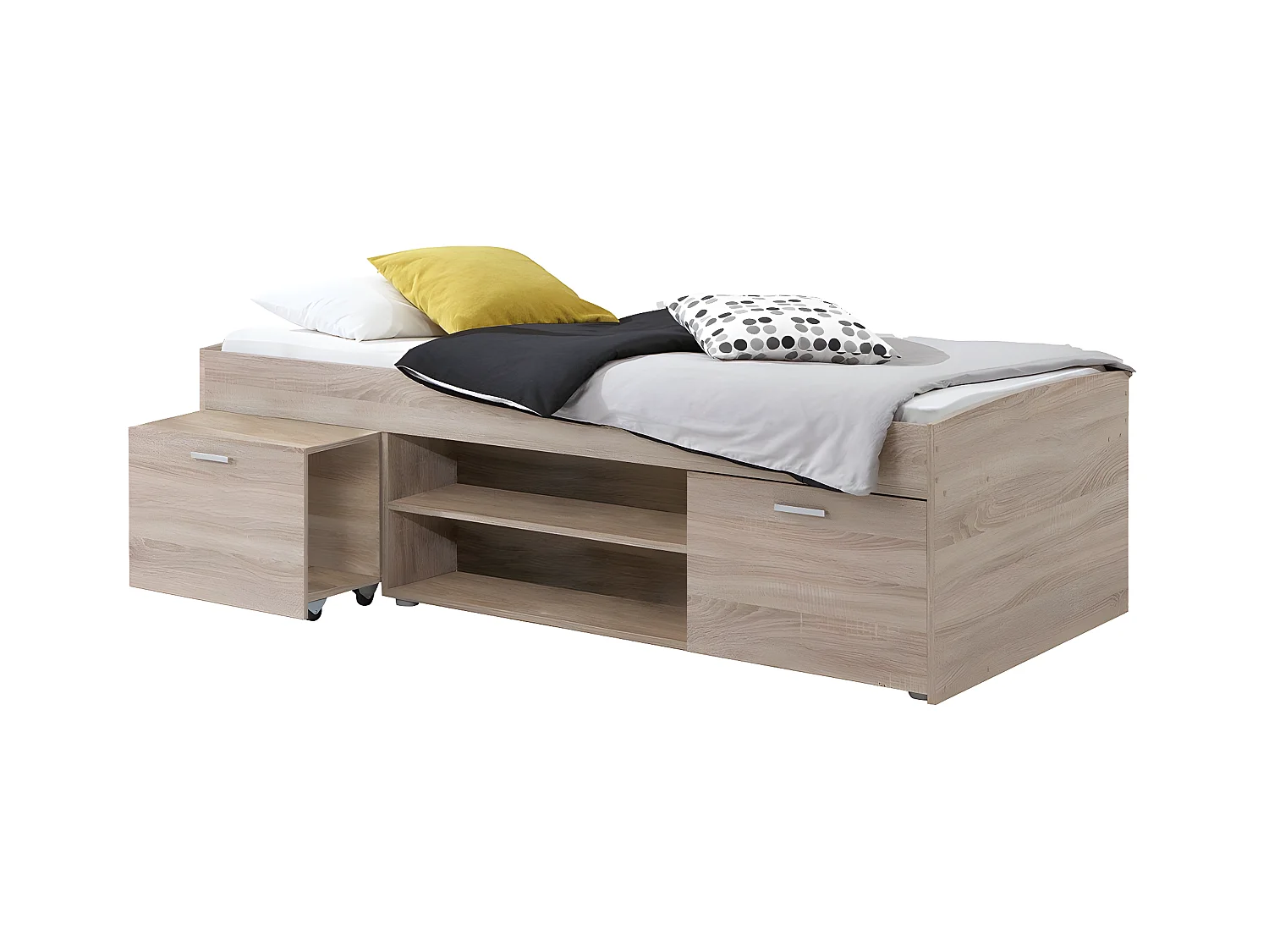 Lit avec rangements Carlo 90x200