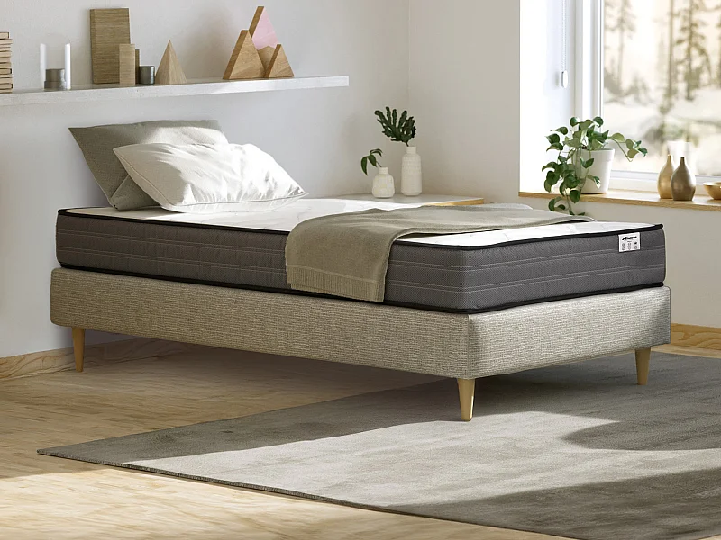 Matras 90 x 190 cm pocketveren 20 cm dik - AMBRACIE van YSMÉE