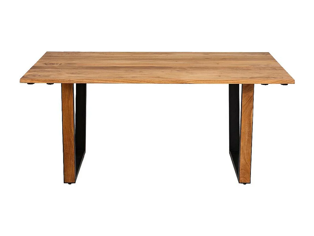 Table à manger en bois d'acacia Léandre
