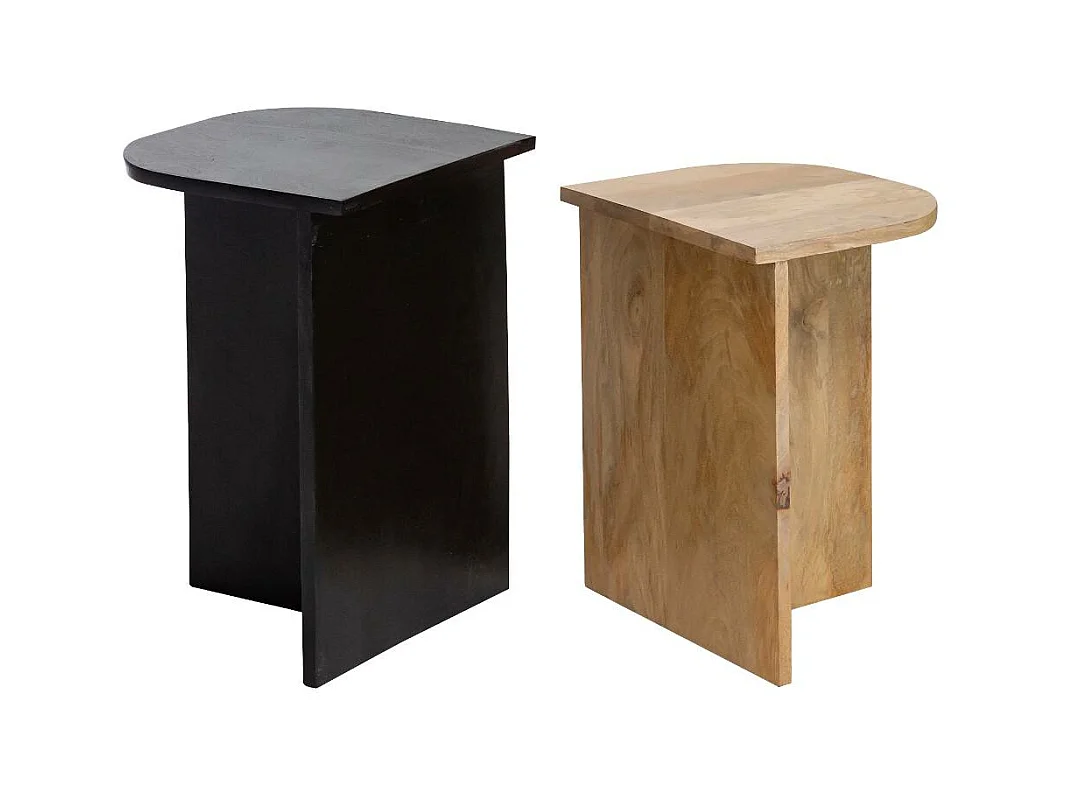 Table basse gigogne en bois de manguier Faro