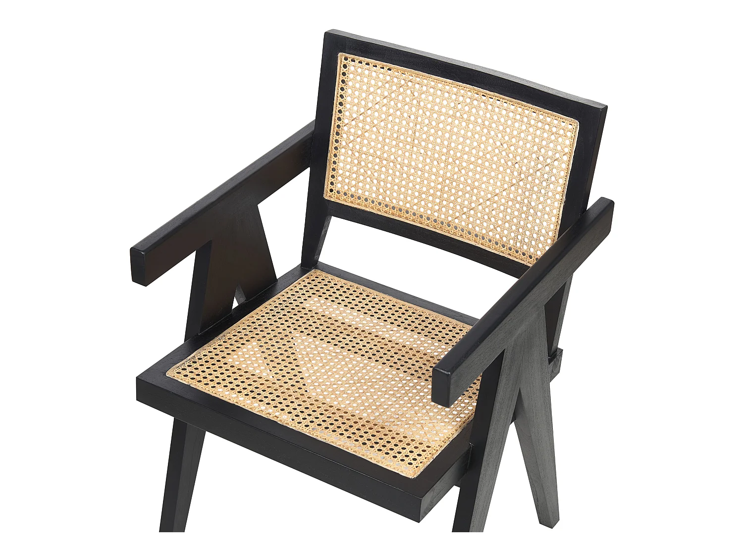 Eetkamerstoel WESTBROOK Mahoniehout Zwart