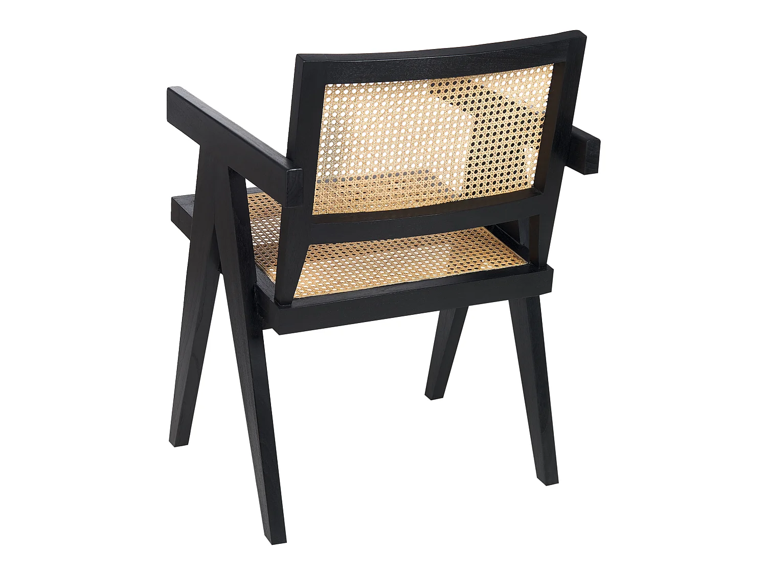 Eetkamerstoel WESTBROOK Mahoniehout Zwart