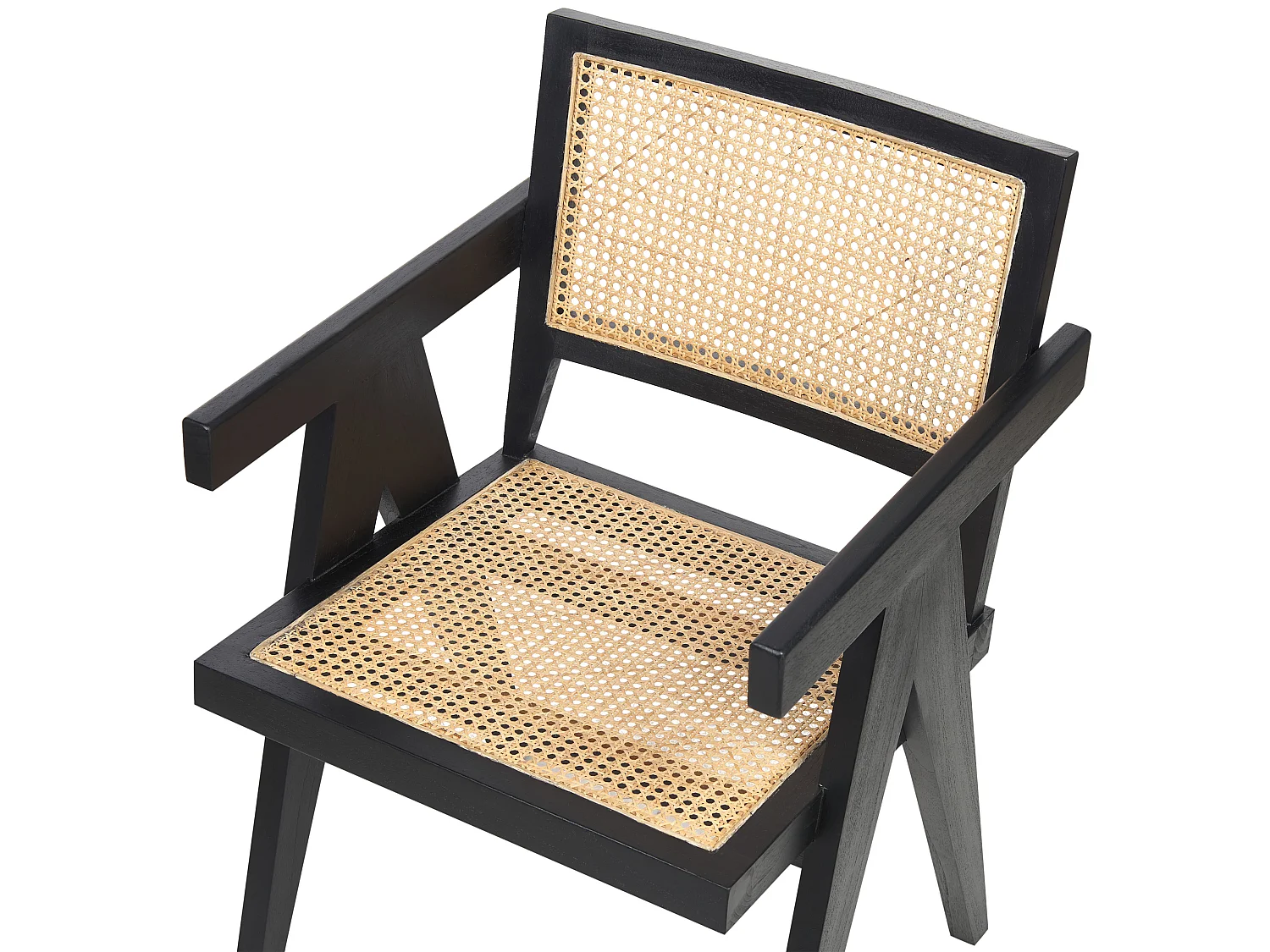 Eetkamerstoel WESTBROOK Mahoniehout Zwart