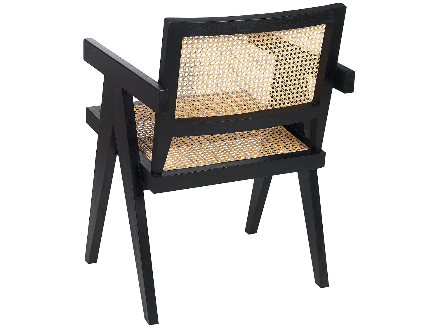 Eetkamerstoel WESTBROOK Mahoniehout Zwart