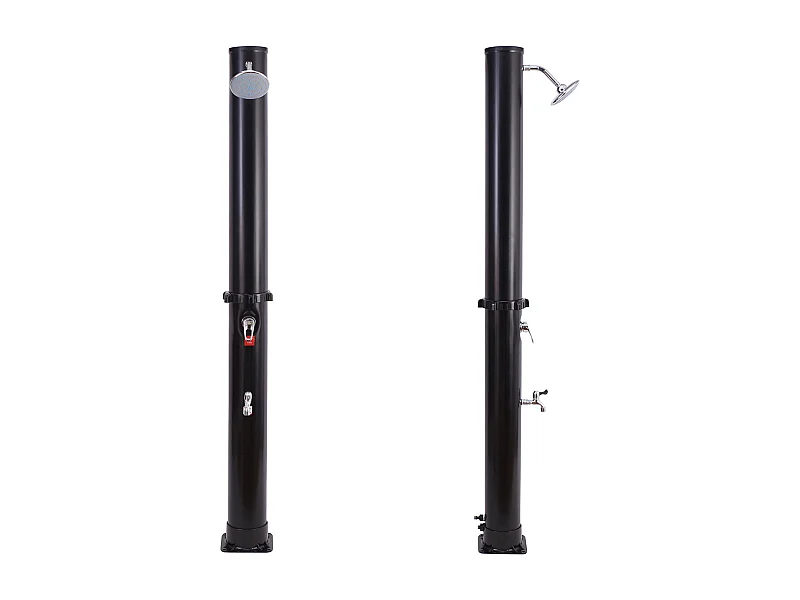 Chuveiro solar FIDGI preto 35L