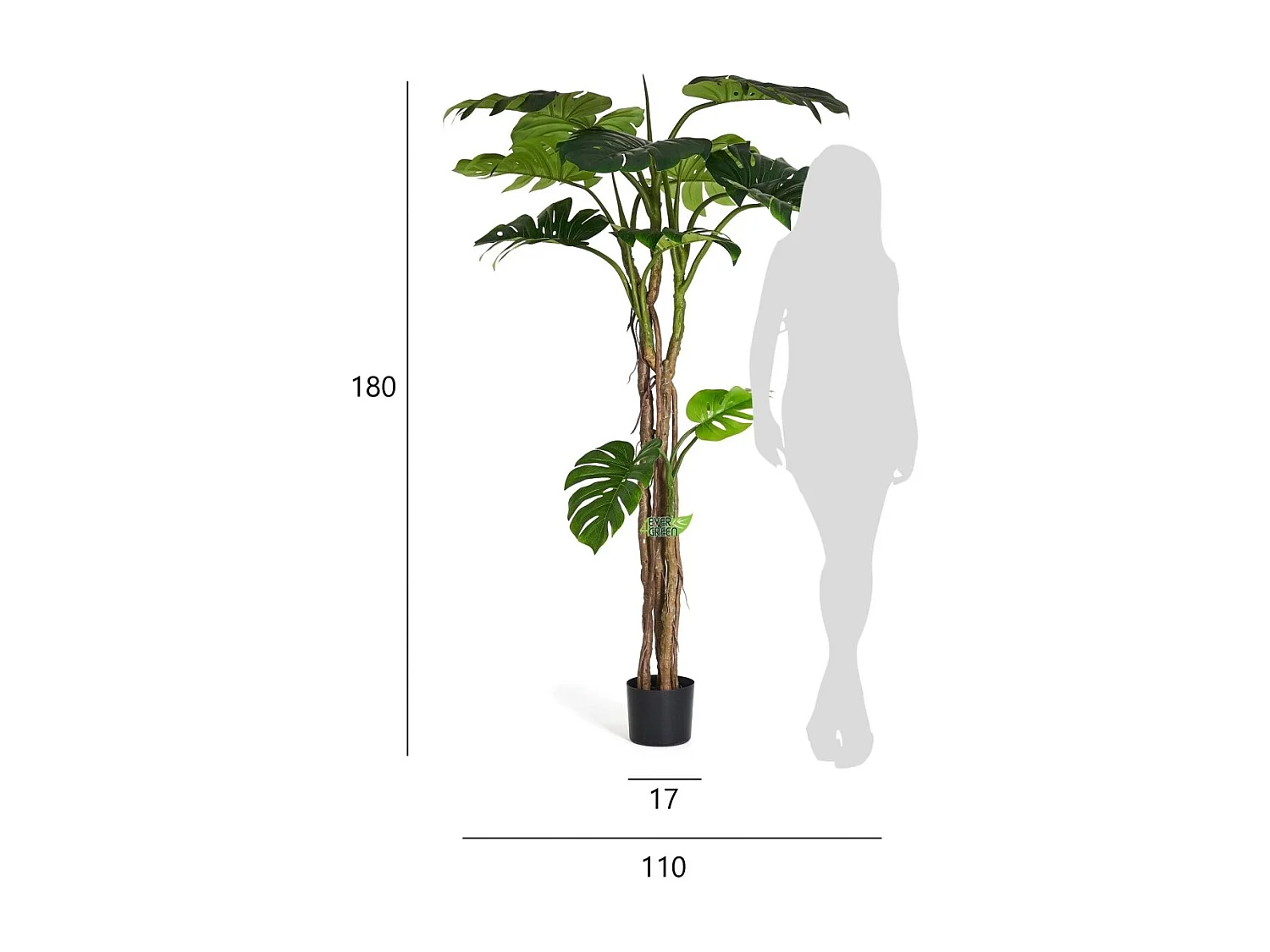 Plante artificielle Monstera
