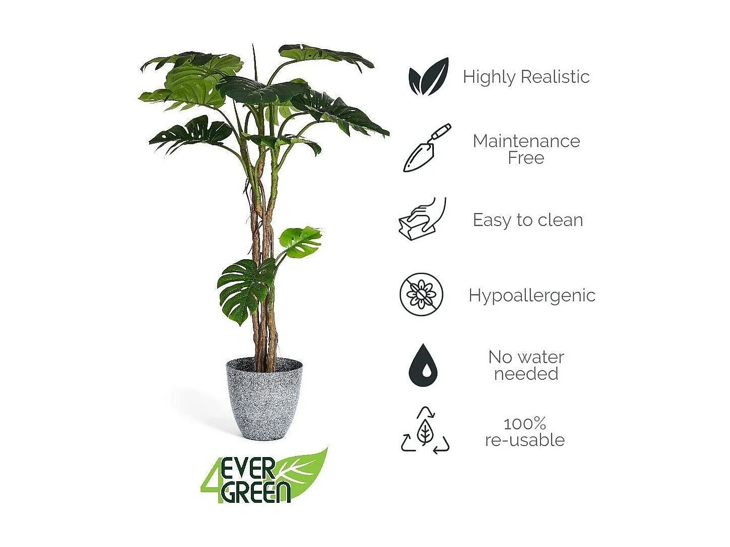 Plante artificielle Monstera