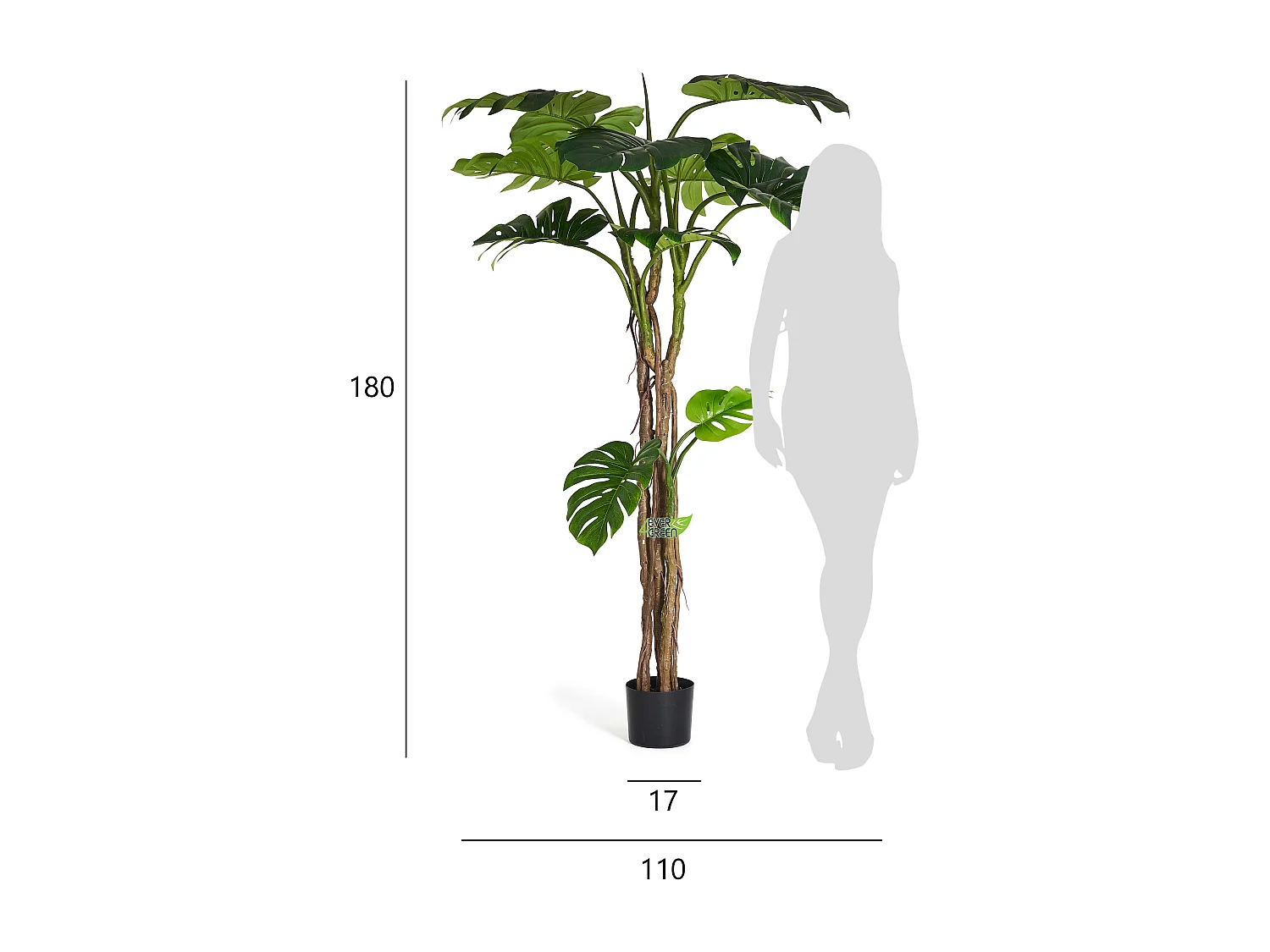 Plante artificielle Monstera