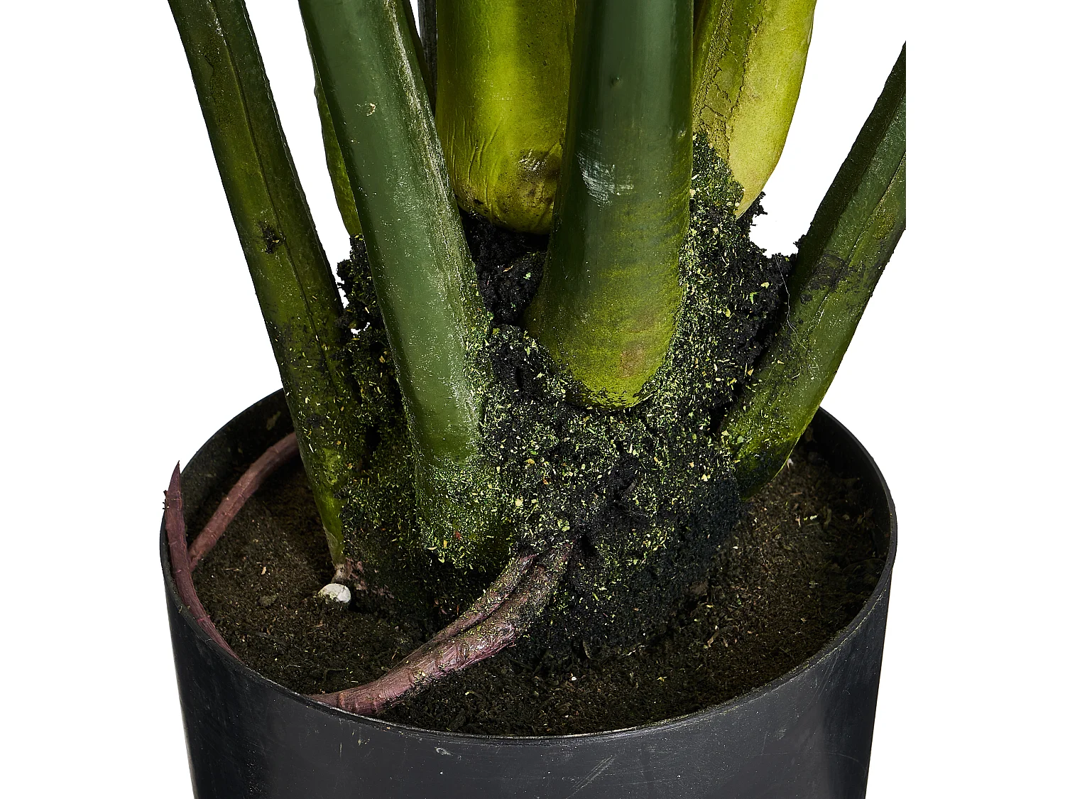 Kunstplant met pot - Philodendron - H. 125 cm