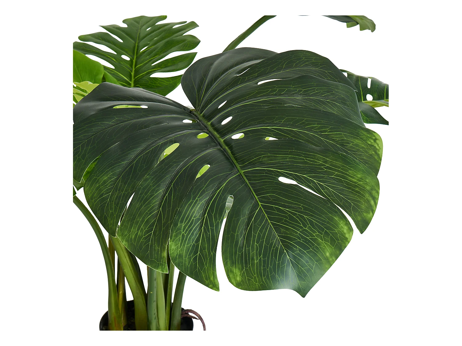 Kunstplant met pot - Monstera - H. 110 cm