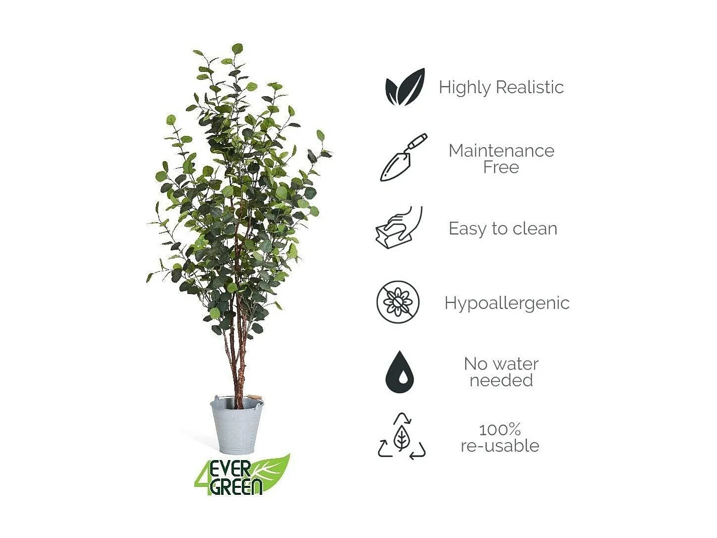 Plante artificielle Eucalyptus