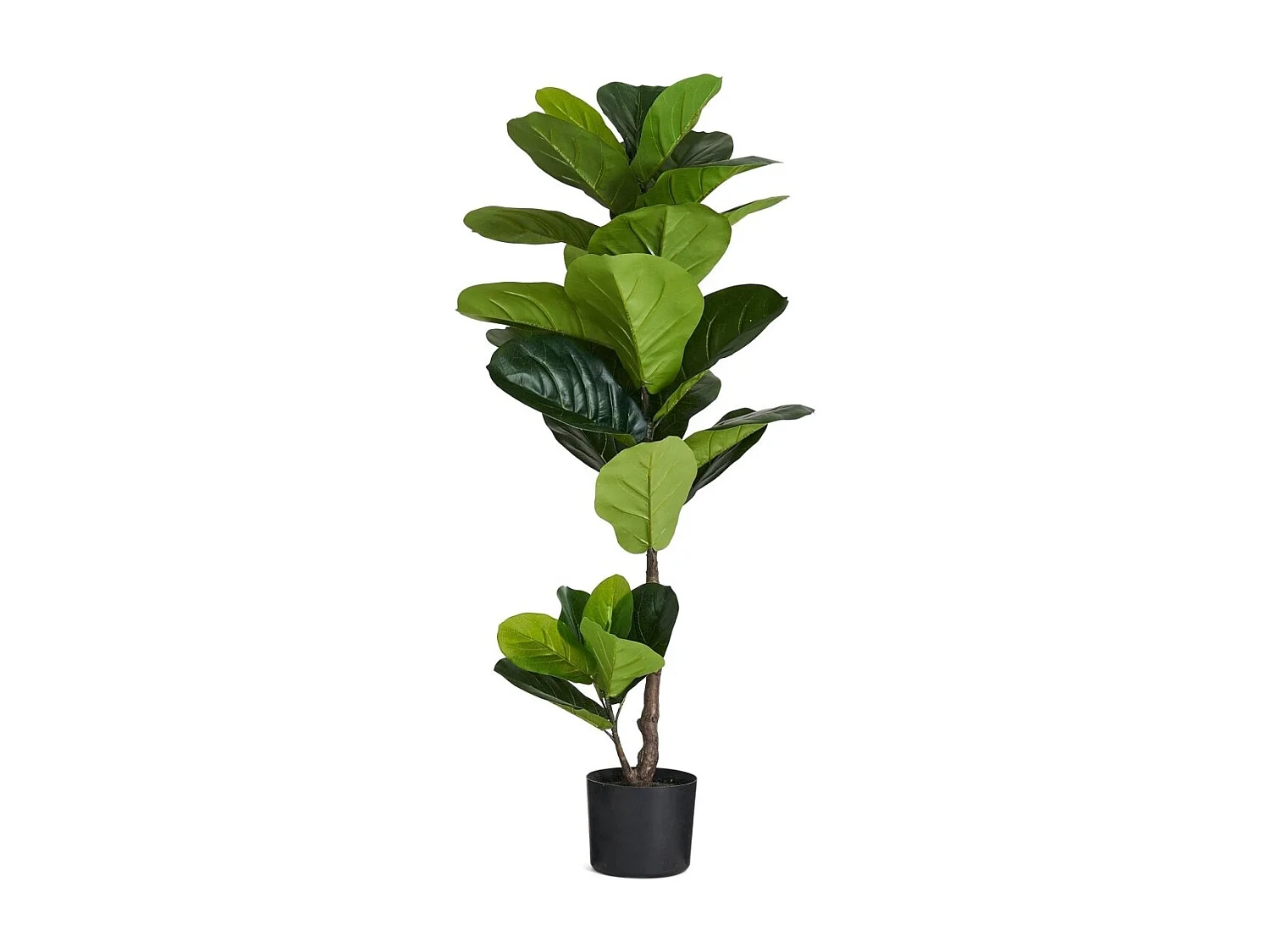 Plante artificielle avec pot - Ficus Lyrata - H. 90 cm