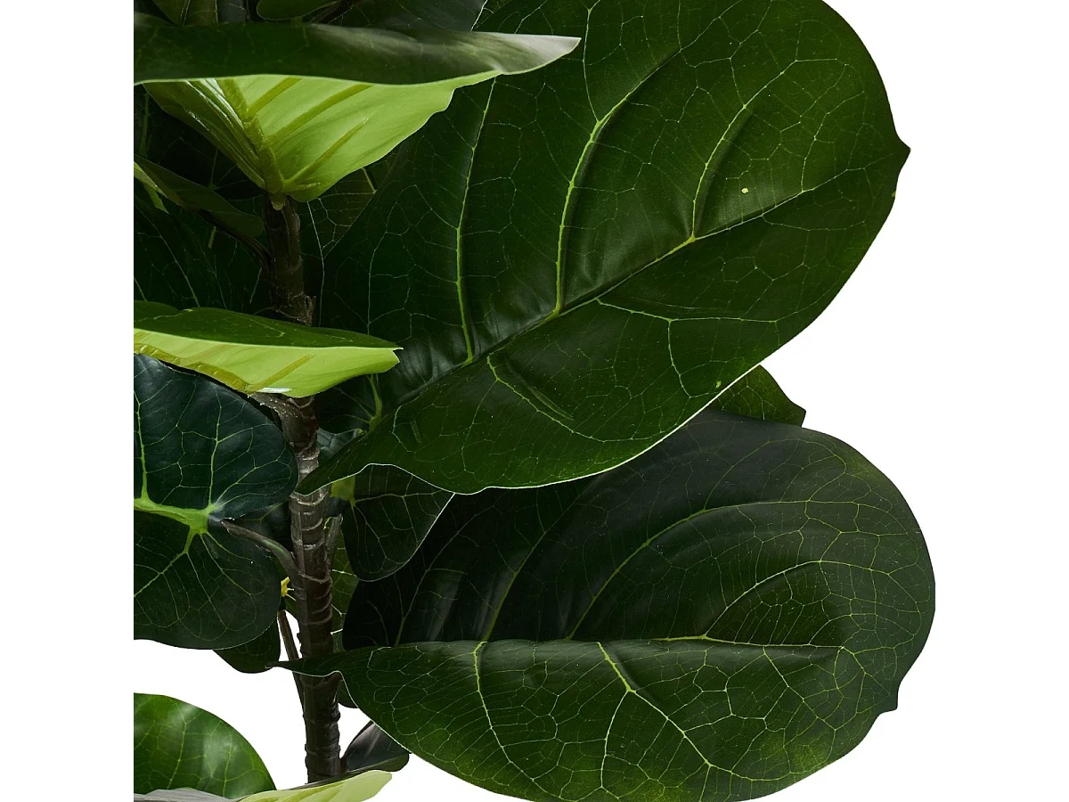 Plante artificielle avec pot - Ficus Lyrata - H. 90 cm