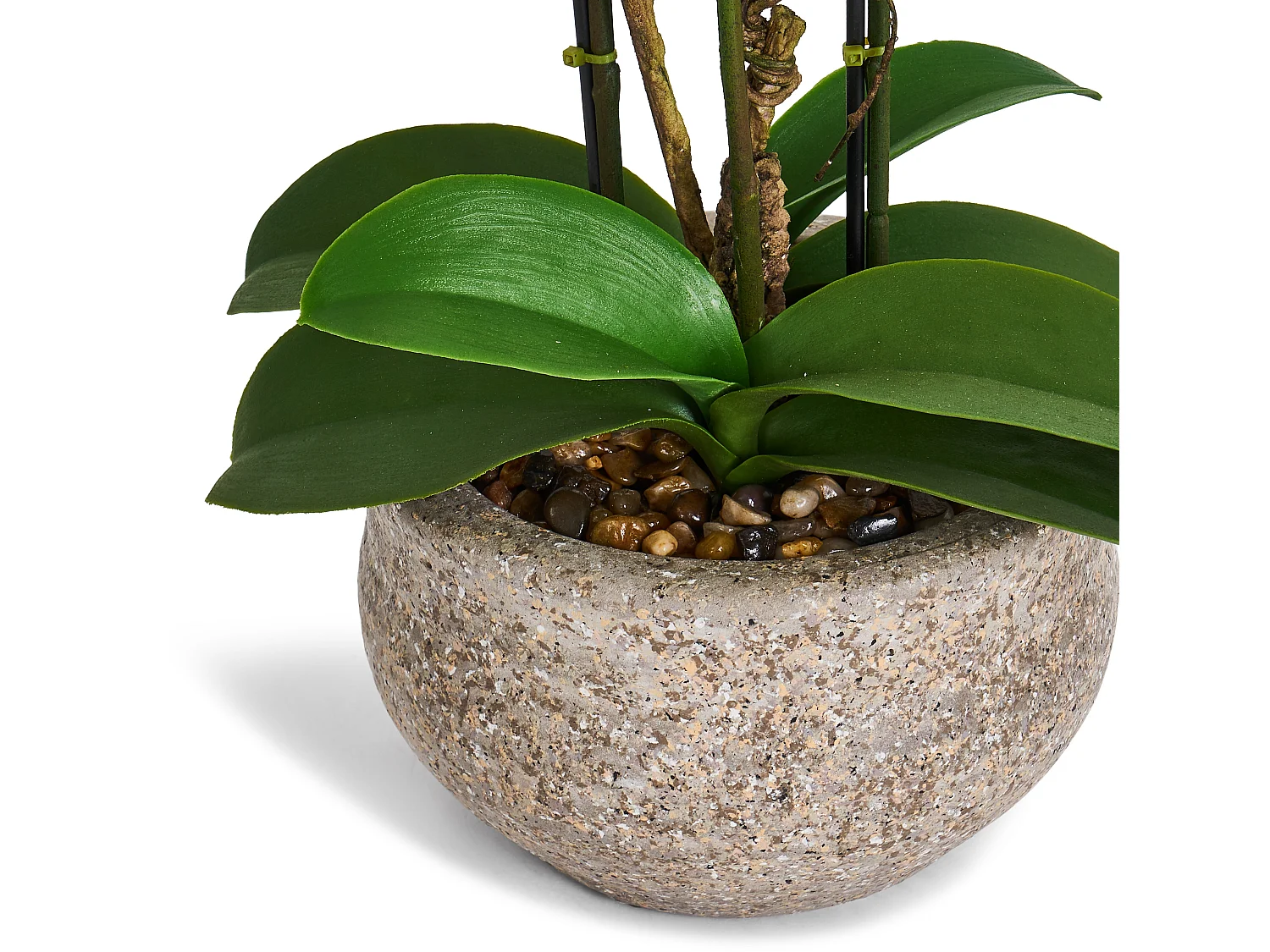 Kunstplant met pot - Orchidee - H. 42 cm