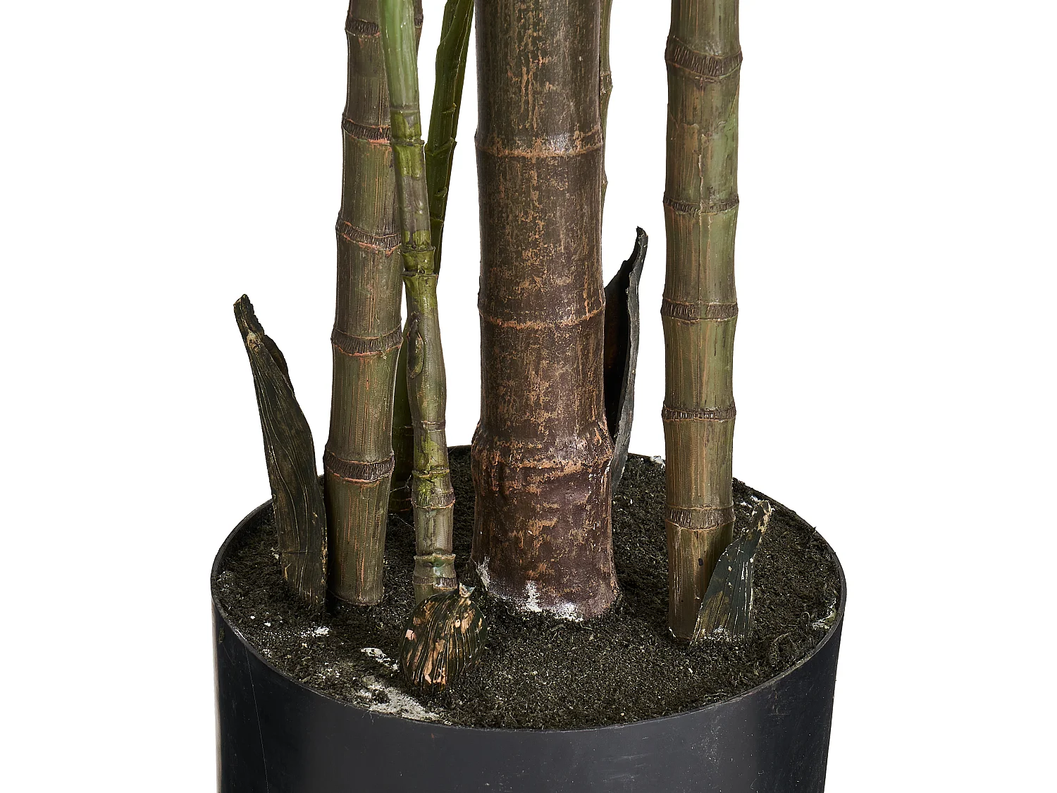 Kunstpflanze mit Topf - H. 220 cm - Palme