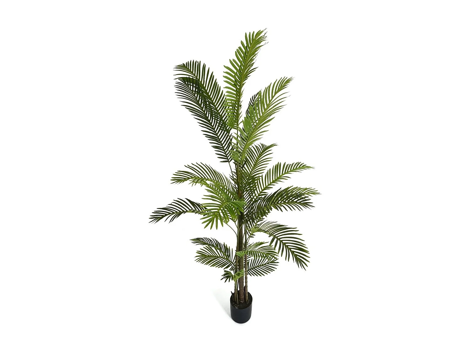 Kunstplant met pot - Palmboom - H. 220 cm