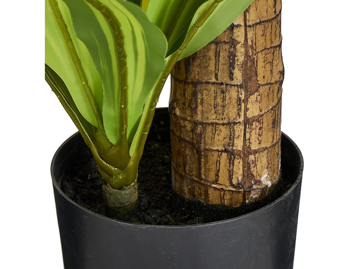 Planta artificiale con vaso - Dracena - H. 80 cm