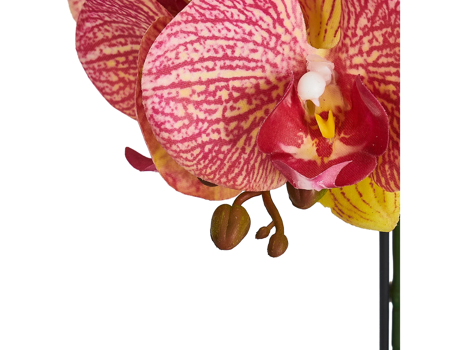 Kunstplant met pot - Orchidee - H. 42 cm